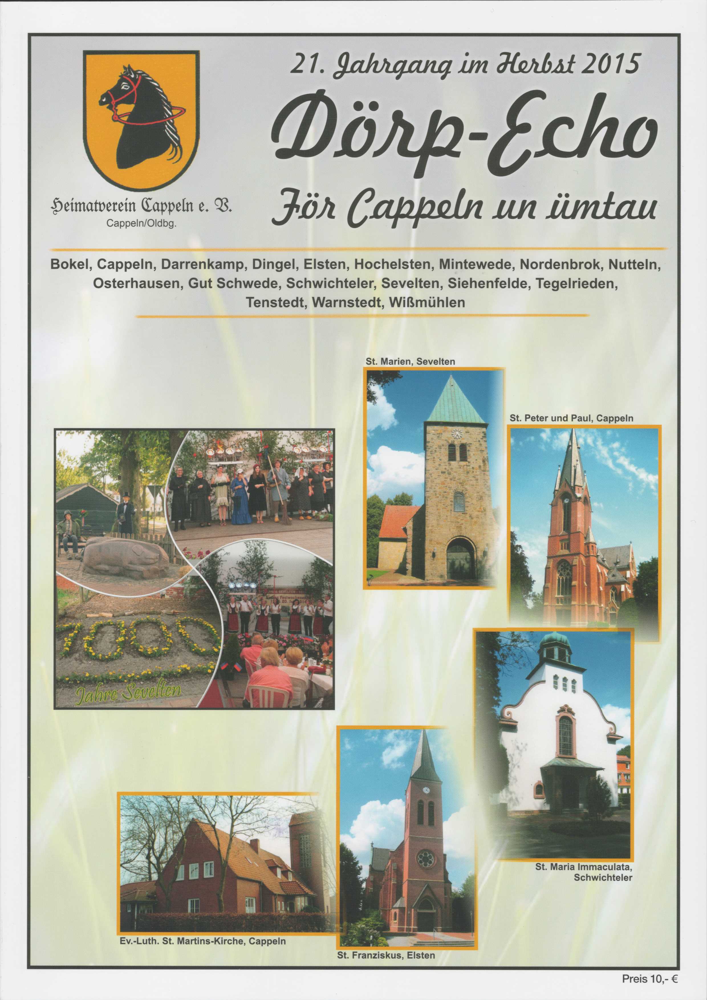 Inhaltsverzeichnis - DoerpEcho Ausgabe 1