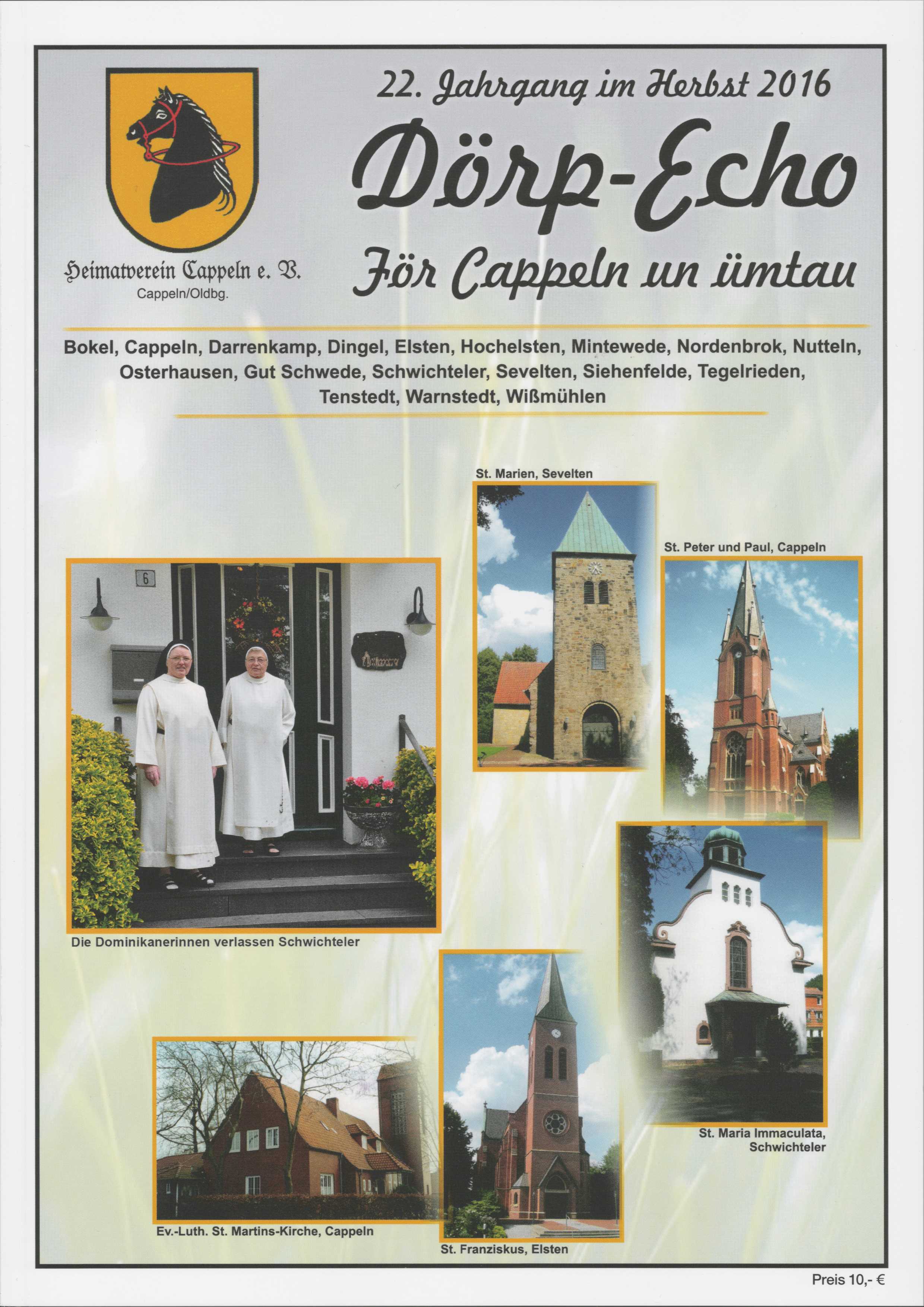 Inhaltsverzeichnis - DoerpEcho Ausgabe 1