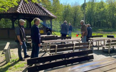 Sitzgruppen rund um Cappeln wieder hergerichtet